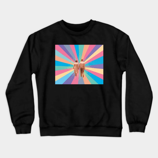 LIVING DEPARTURE Crewneck Sweatshirt by Showdeer